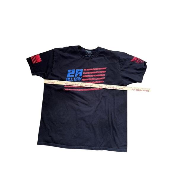 We The People, men's size XXL black short sleeve T-shirt - Picture 6 of 7